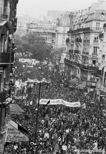 Mai 68 - Paris - Manifestation
