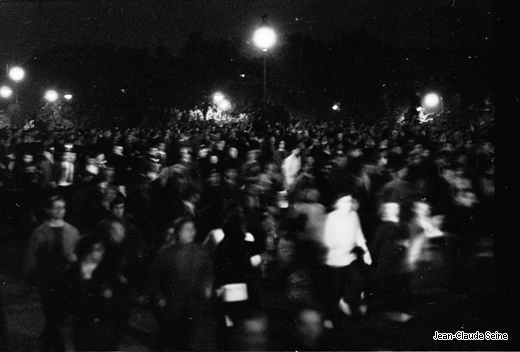 Mai 68 - Paris - Manifestation, foule