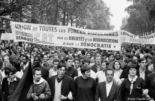 Mai 68 - Paris - Manifestation