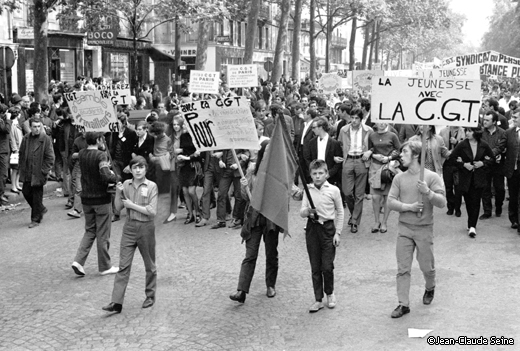 Mai 68 - Paris - Manifestation