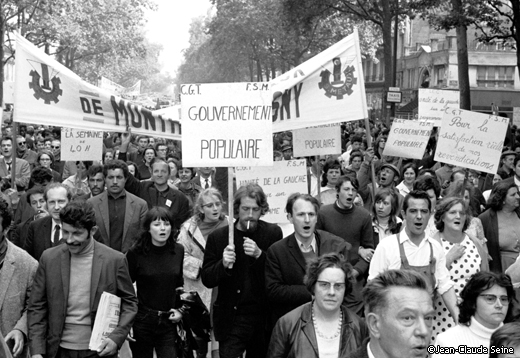 Mai 68 - Paris - Manifestation Mai 68 - Paris - Manifestation