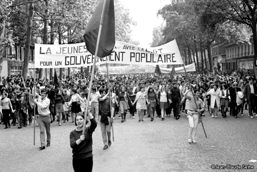 Mai 68 - Paris - Manifestation Mai 68 - Paris - Manifestation