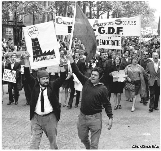 Mai 68 - Paris - Manifestation