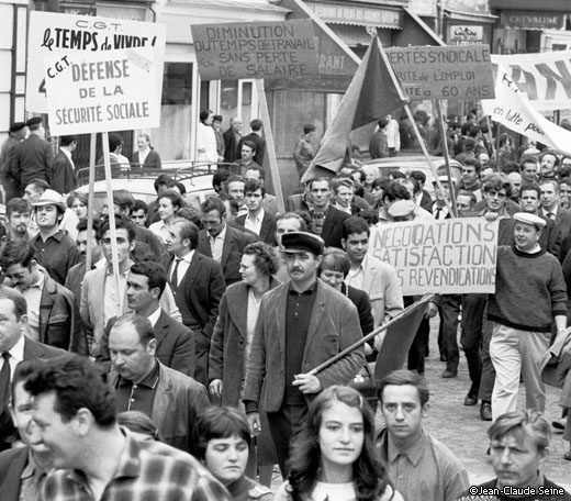 Mai 68 - Paris - Manifestation