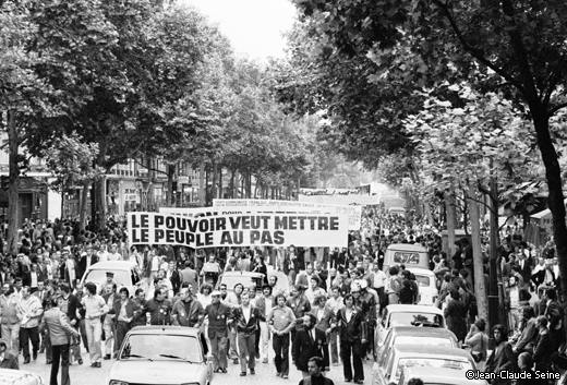 Mai 68 - Paris - Manifestation Mai 68 - Paris - Manifestation