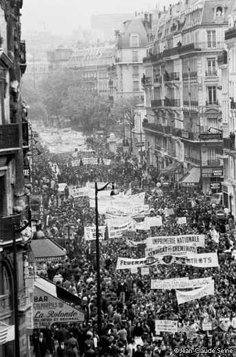 Mai 68 - Paris - Manifestation Mai 68 - Paris - Manifestation