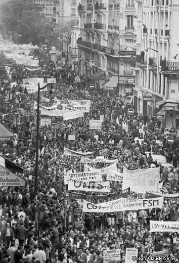 Mai 68 - Paris - Manifestation Mai 68 - Paris - Manifestation