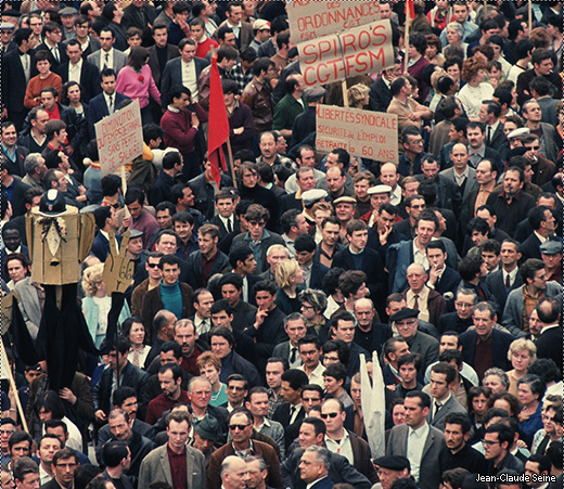 Mai 68 - Paris - photo couleur 11