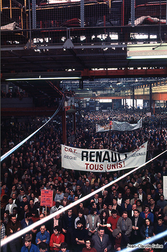 Mai 68 - Paris - photo couleur