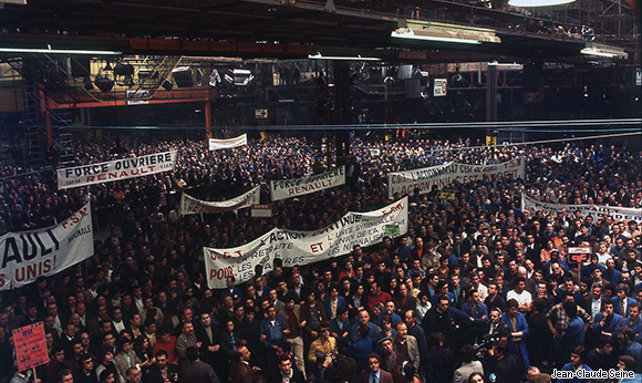 Mai 68 - Paris - photo couleur 17 Mai 68 - Paris - photo couleur 17